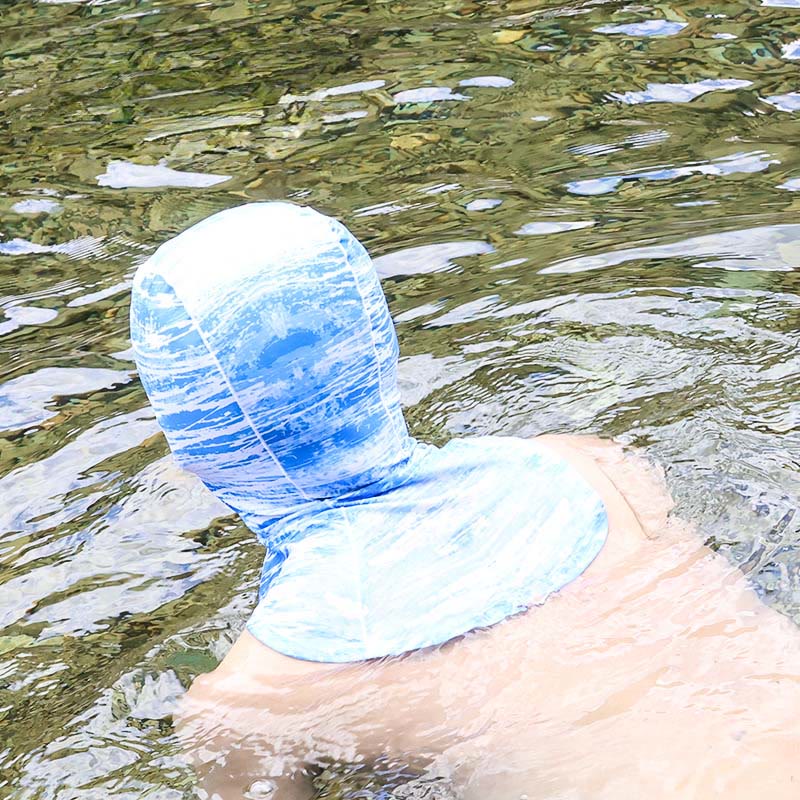 Full Face Wrap Breathable Sun Protection Facekini Mask - image 6