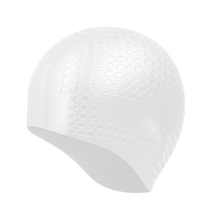 Soft Touch Swim Cap - White - One Size - image 3