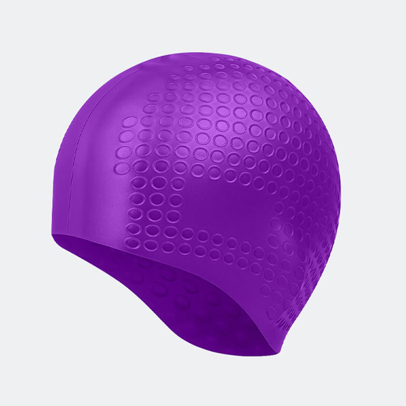 Soft Touch Swim Cap - Purple - One Size - image 4