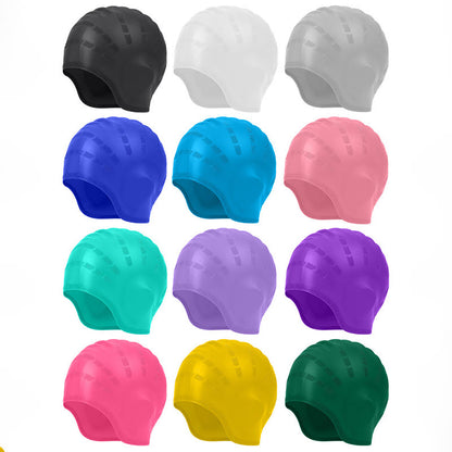 Widened Three Dimensional Swim Cap - image 3