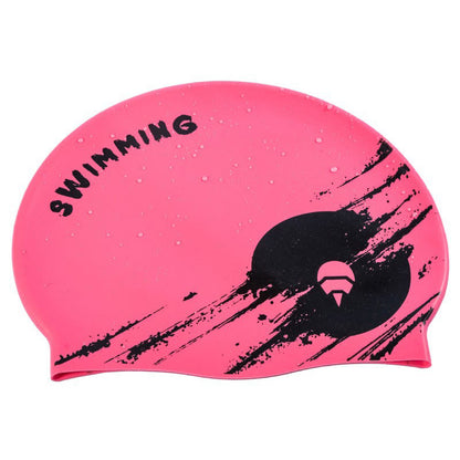 Comfortable Fit Swim Cap - Rose - One Size - image 8