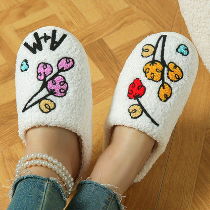 Plus Size Plum Bossom Slippers - image 3