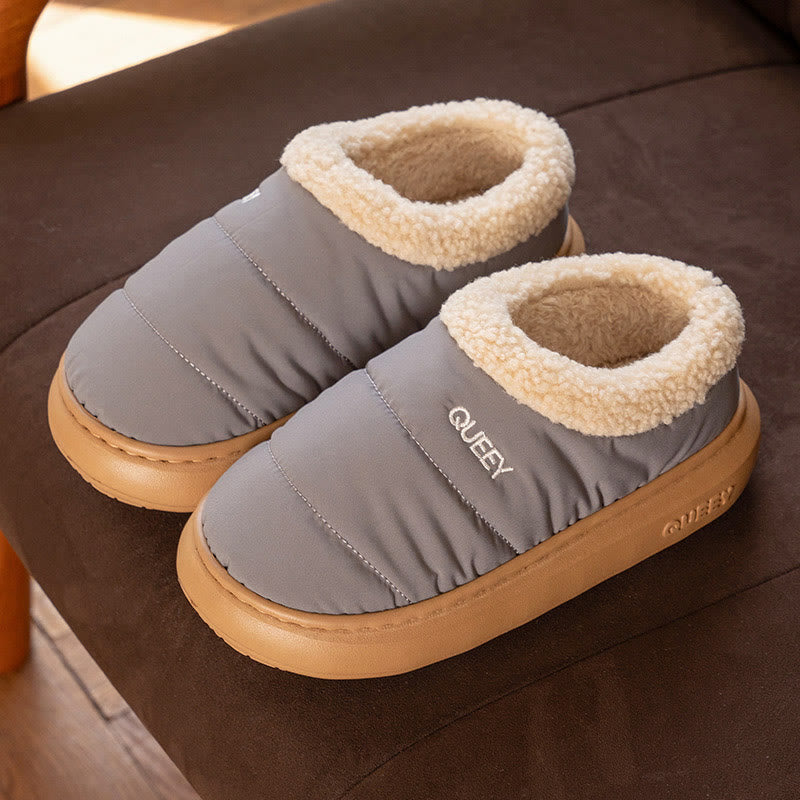 Plus Size Fashionable Skin Friendly Slippers - Grey - EU43-44(US9-10) - image 11