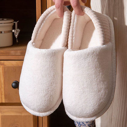 Plus Size Solid Color Soft Slippers - image 7