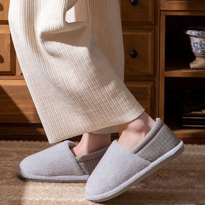 Plus Size Solid Color Soft Slippers - image 5