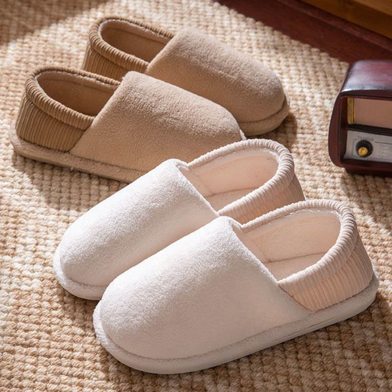 Plus Size Solid Color Soft Slippers - image 10