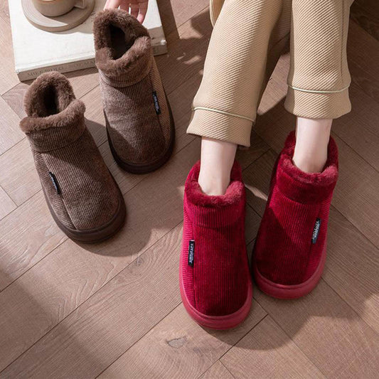 Plus Size High Top Winter Slippers - image 0