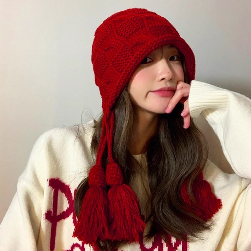 Fashion Tassel Beanie - image 1
