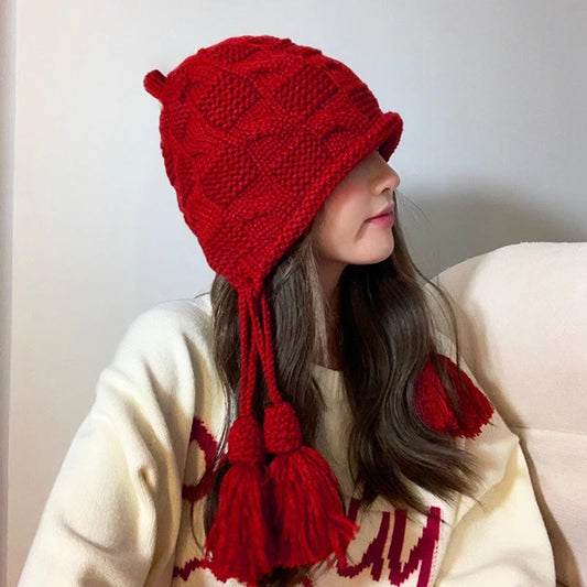 Fashion Tassel Beanie - image 0