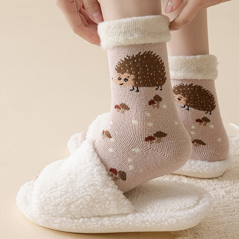 Cute Cartoon Quarter Socks(5 Pairs) - image 7