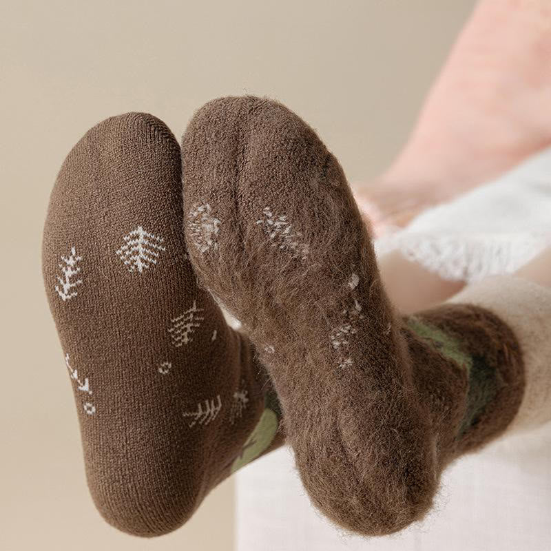 Cute Cartoon Quarter Socks(5 Pairs) - image 3