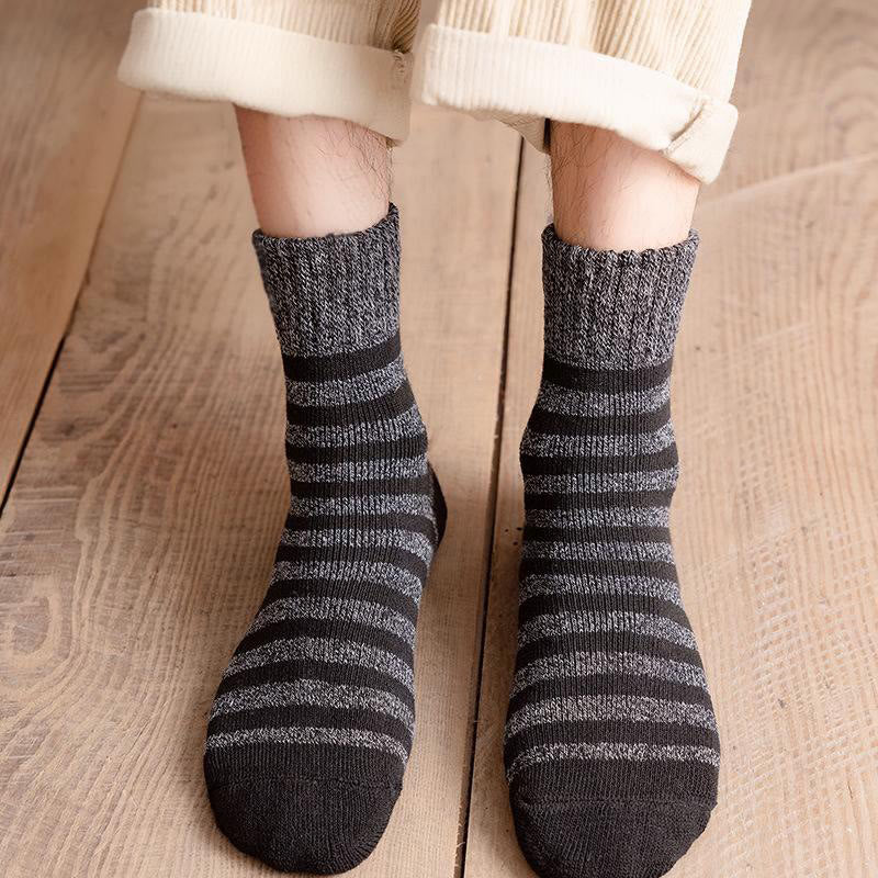 Classic Stripes Quarter Socks(5 Pairs) - image 1