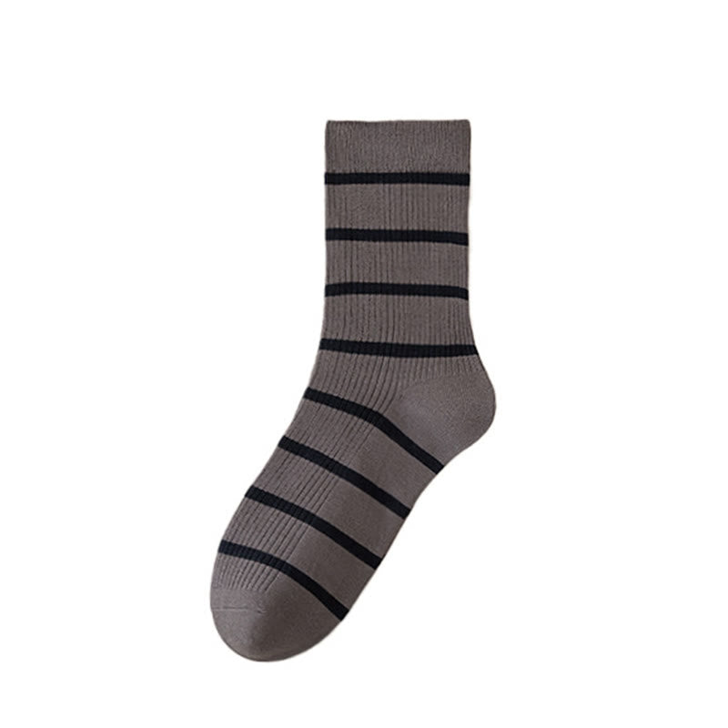 Soft Sweat Absorbent Quarter Socks(5 Pairs) - Grey - EU39-44(US6-10) - image 6
