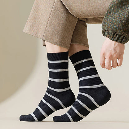 Soft Sweat Absorbent Quarter Socks(5 Pairs) - image 1