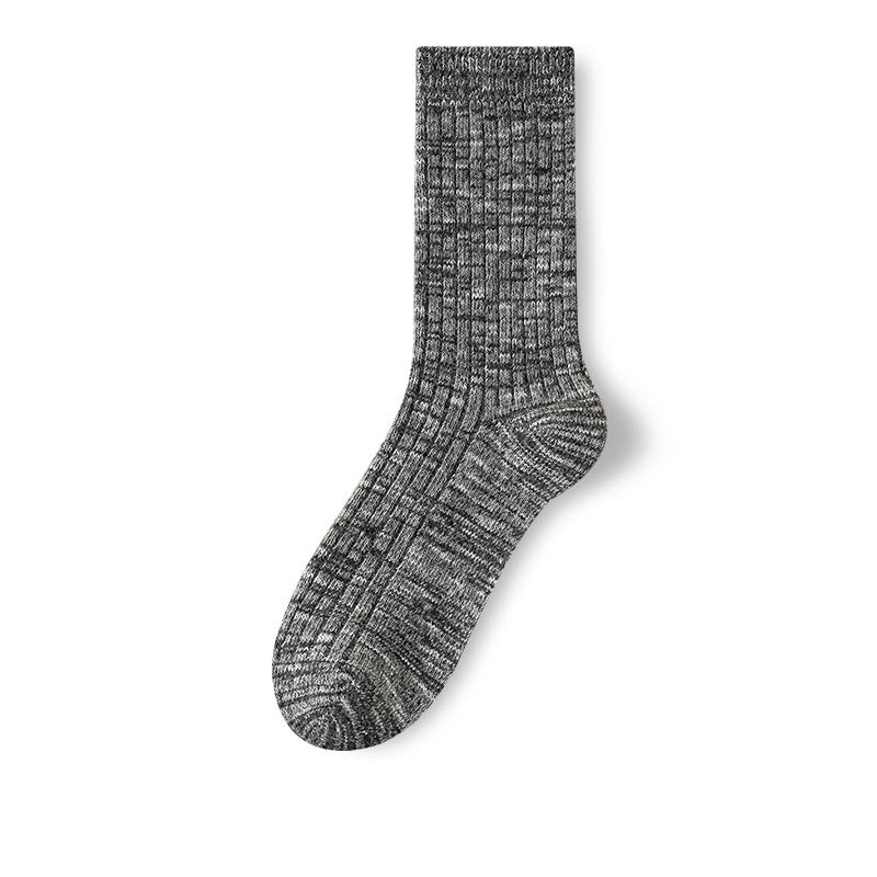 Wool Classic Quarter Socks(3 Pairs) - Dark Grey - EU39-44(US6-10) - image 13