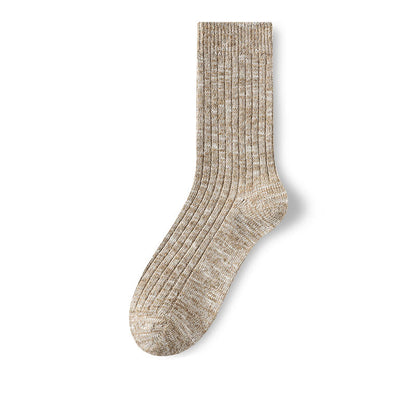 Wool Classic Quarter Socks(3 Pairs) - Khaki - EU39-44(US6-10) - image 11