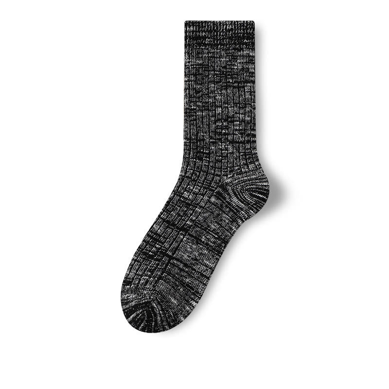 Wool Classic Quarter Socks(3 Pairs) - Black - EU39-44(US6-10) - image 10