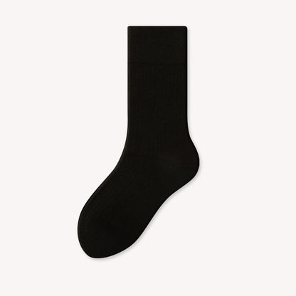 Lightweight Warm Quarter Socks(4 Pairs) - Black - EU39-44(US6-10) - image 6