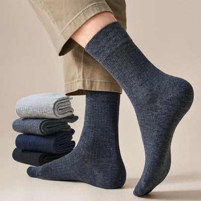 Lightweight Warm Quarter Socks(4 Pairs) - image 1