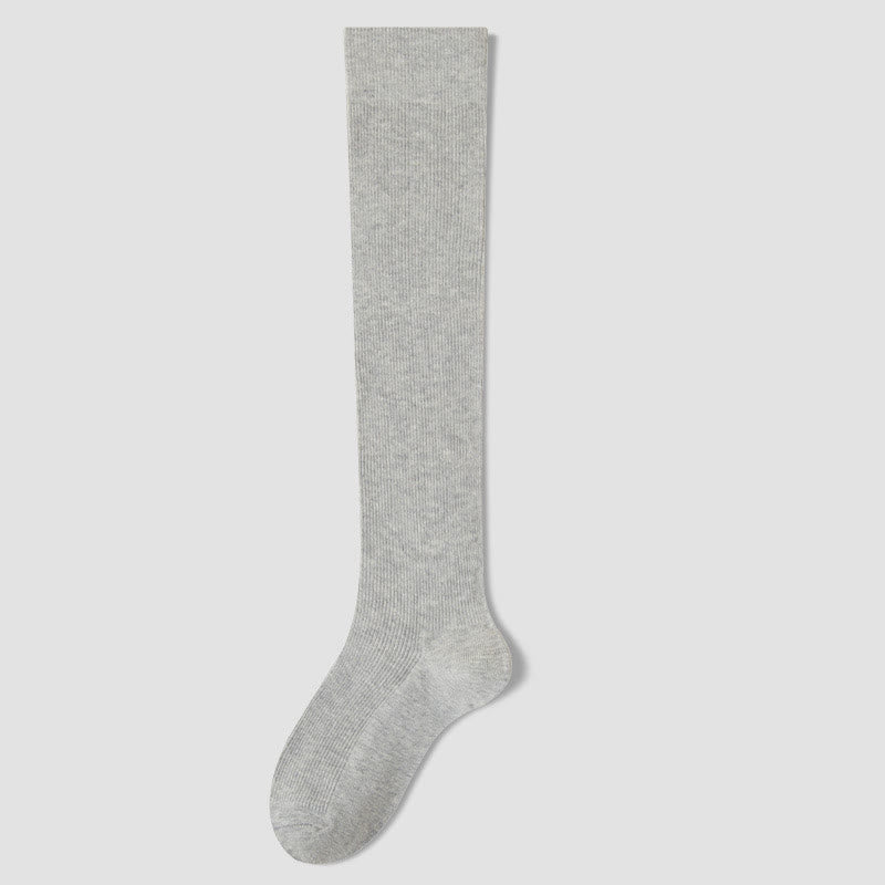 Antibacterial Knee High Socks(3 Pairs) - Light Gray - EU36-40(US3-7) - image 11