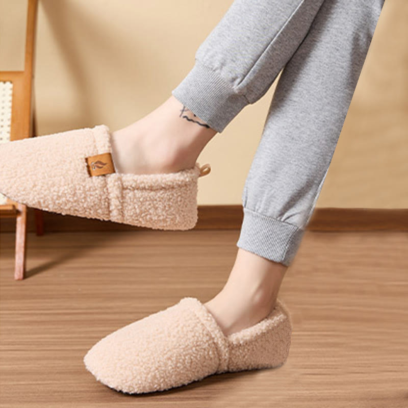 Plusock Plus Size Warm Wear Resistant Slippers - image 2