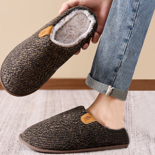 Plus Size Minimalist Style Slippers - image 0