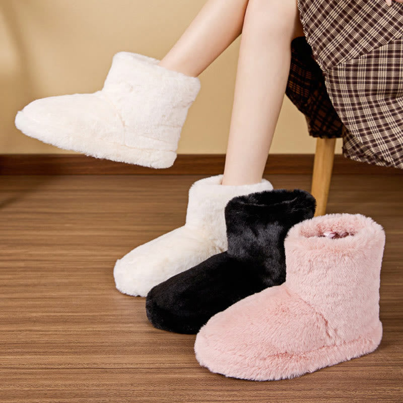 Plush Mid Tube Slippers - image 0