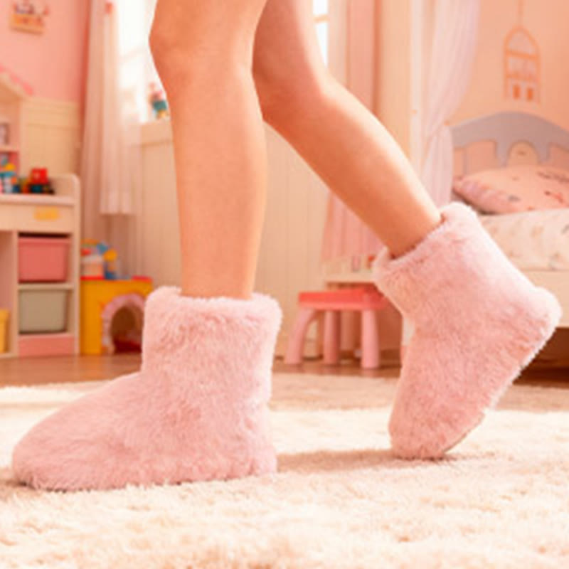 Plush Mid Tube Slippers - image 1