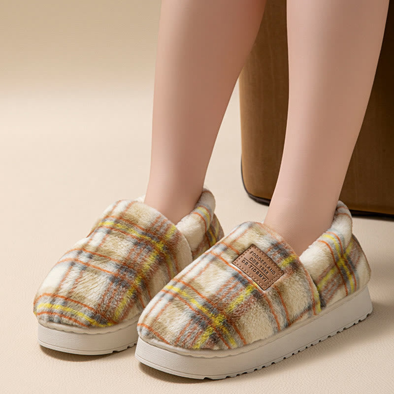 Plus Size Grid Design Slippers - image 4