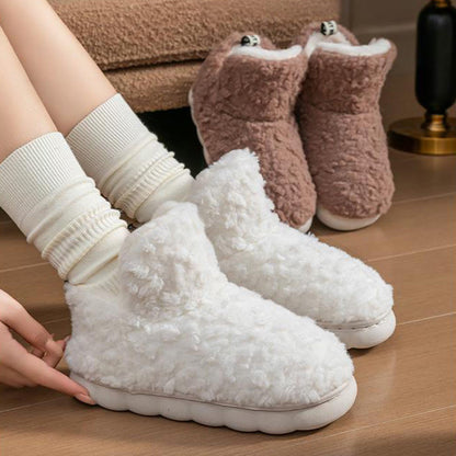 Plus Size Simple High Top Slippers - image 1