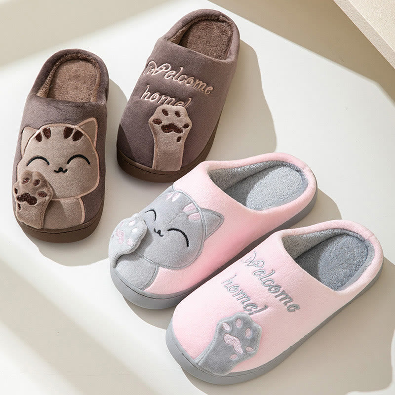 Plus Size 3D Cartoon Cat Slippers - image 8