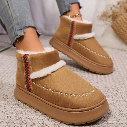 Plus Size Lace Ethnic Style Slippers Boots - image 7