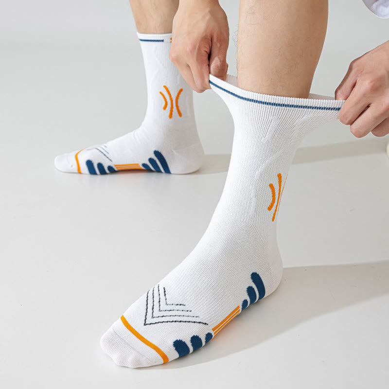 Plusock Plus Size Seamless Quarter Compression Socks(5 Pairs) - image 1