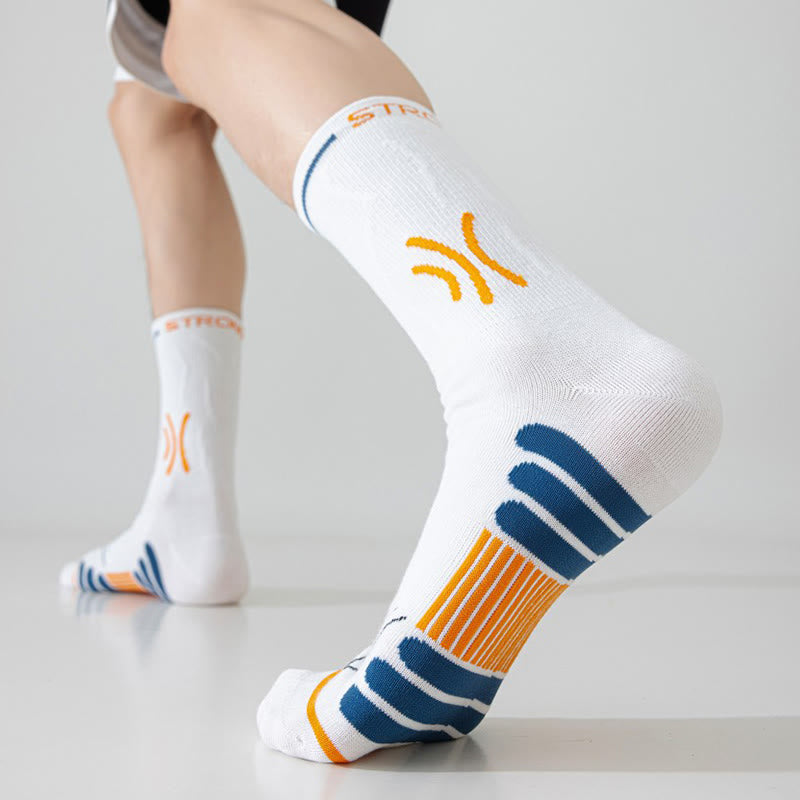 Plusock Plus Size Seamless Quarter Compression Socks(5 Pairs) - image 2