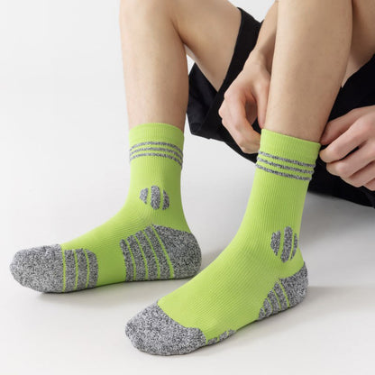 Plus Size Thick Cushion Quarter Compression Socks(5 Pairs) - image 6