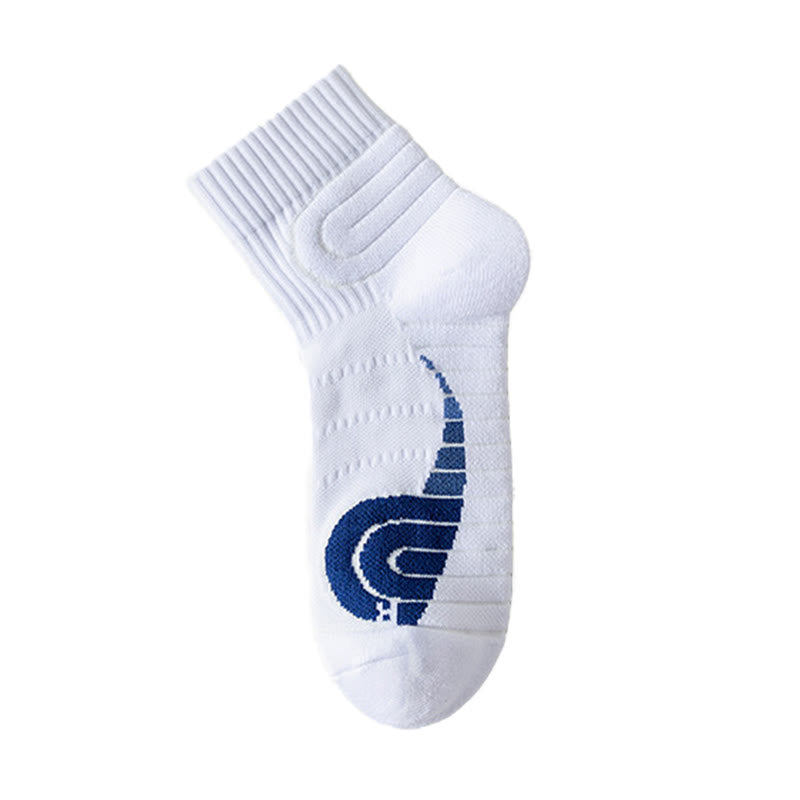 Plusock Plus Size Tennis Ankle Compression Socks(3 Pairs) - Navy Blue - EU38-44(US5-10) - image 11