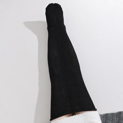 Loose Cotton Thigh High Socks - image 13