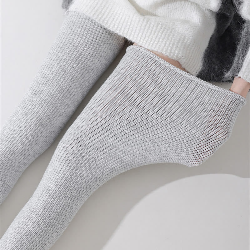 Loose Cotton Thigh High Socks - image 15