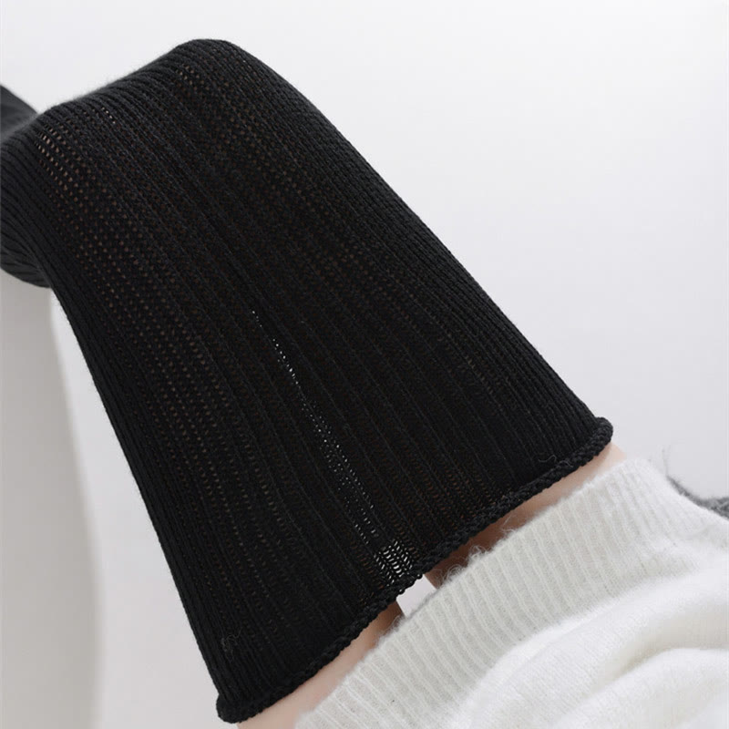 Loose Cotton Thigh High Socks - image 11