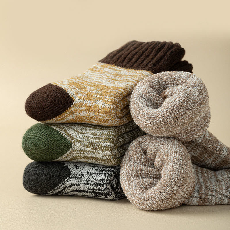 Soft Plush Quarter Socks(5 Pairs) - image 11