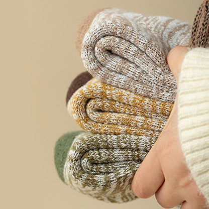 Soft Plush Quarter Socks(5 Pairs) - image 10