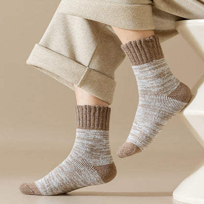 Soft Plush Quarter Socks(5 Pairs) - image 1