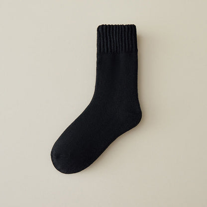 Candy Colors Quarter Socks(8 Pairs) - Black - EU36-43(US3-9) - image 9