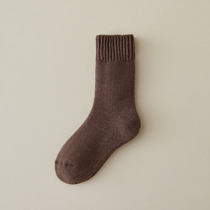 Candy Colors Quarter Socks(8 Pairs) - Brown - EU36-43(US3-9) - image 7