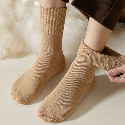 Cozy Fleece Quarter Socks(6 Pairs) - image 1