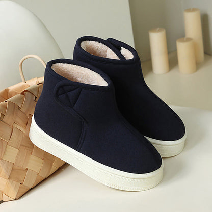 Plusock Plus Size Solid Color Durable Slippers - Blue - EU43-44(US9-10) - image 10