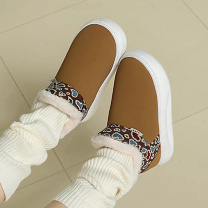 Plusock Plus Size Heart Pattern Slippers - image 6