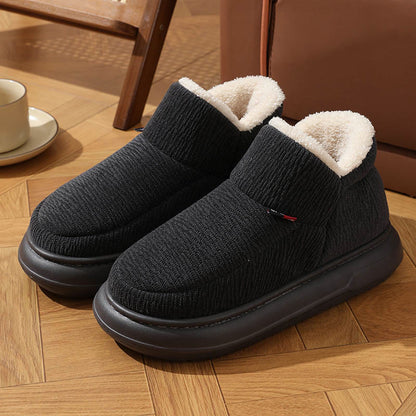 Plus Size Comfortable Warm Slippers - Grey - EU43-44(US9-10) - image 2
