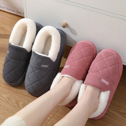 Plusock Plus Size Simple Cozy Design Slippers - image 3