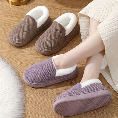 Plusock Plus Size Simple Cozy Design Slippers - image 2